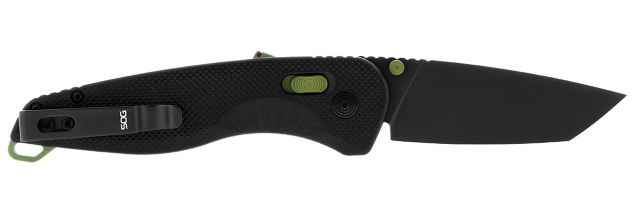 Knives SOG Knives&Tools SOG AEGIS AT TANTO BLK/MOSS